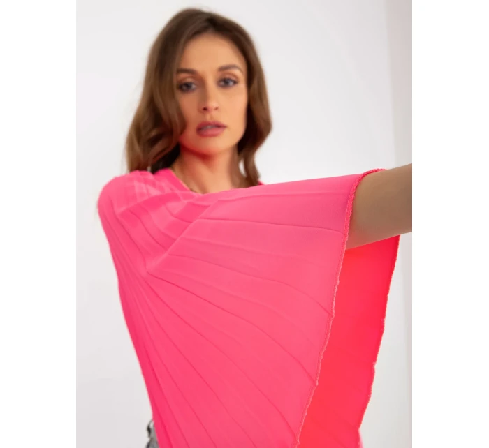 Blúzka DHJ BZ 16503.30X fluo ružová Blúzka DHJ BZ 16503.30X fluo ružová