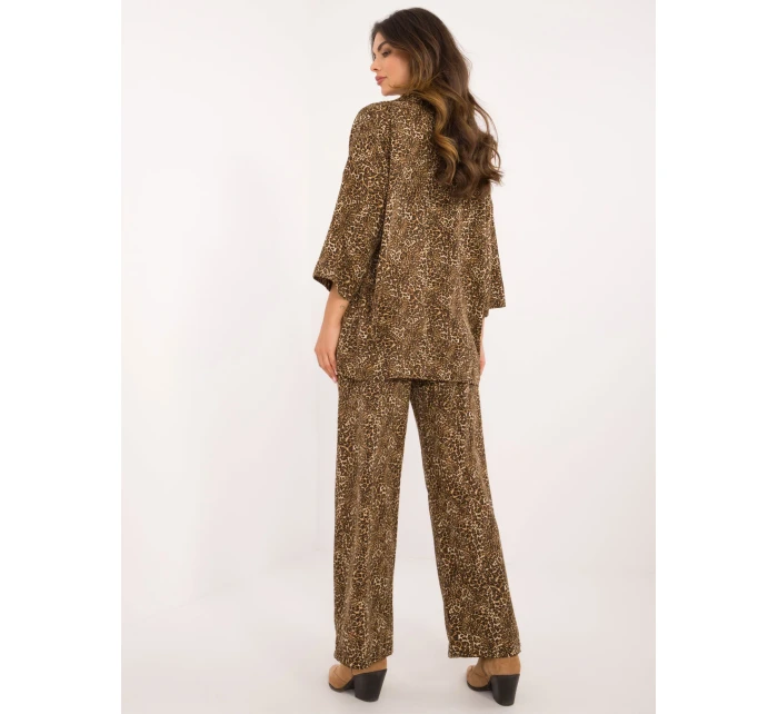 Komplet DHJ KMPL  czarno beżowy model 20493310 - FPrice