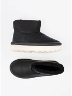 Originální dámské sněhule černé platforma Originální dámské sněhule černé platforma