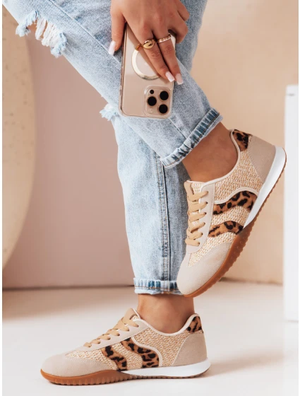 Dámske športové tenisky INFAMES s leopardím vzorom FashionStreet ZY0784 Dámske športové tenisky INFAMES s leopardím vzorom FashionStreet ZY0784