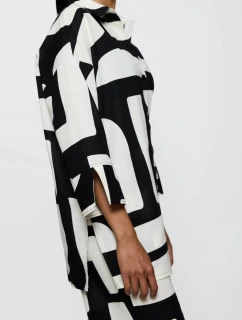 Letné oblečenie Boyfriend Shirt - ČIERNA - TRIUMPH ČIERNA - TRIUMPH