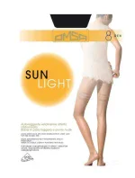Dámske samodržiace pančuchy Omsa Sun Light 8 deň