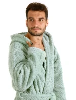 Pánsky župan Athena s kapucňou 3116 fern - Vestis