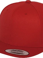 Flexfit 6089M 6-panelová snapbacková čiapka 55.6089 červená