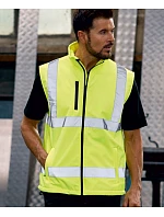 HV 006 HiVis softshellová vesta model 22501504 hi vis yellow - Yoko