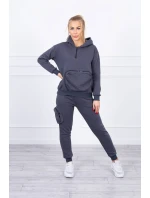 Izolovaná sada s ozdobným vreckom grafitová Izolovaná sada s ozdobným vreckom grafitová