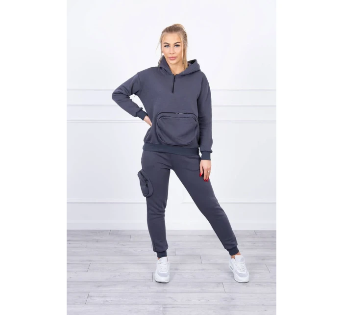 Izolovaná sada s ozdobným vreckom grafitová Izolovaná sada s ozdobným vreckom grafitová