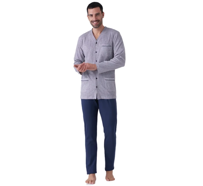 Pánske pyžamo Karelpiu KF7113 Pánske pyžamo Karelpiu KF7113