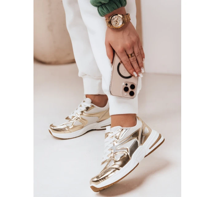 Dámské tenisky s podrážkou gold Dstreet model 21983263 - FashionStreet
