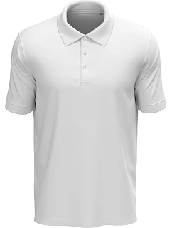 Stedman Lux Polo Pánske piqué polo „Lux“ 05.9060 biele