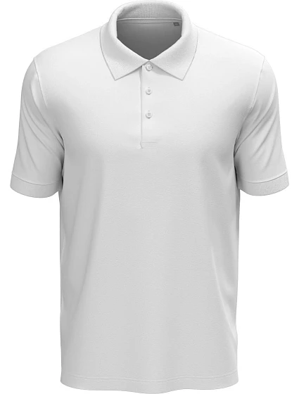 Stedman Lux Polo Pánske piqué polo „Lux“ 05.9060 biele Stedman Lux Polo Pánske piqué polo „Lux“ 05.9060 biele
