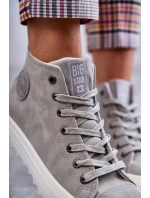 Dámské Tenisky Big Star Vysoké Zateplené Šedé model 21595899 - Big Star Shoes Dámské Tenisky Big Star Vysoké Zateplené Šedé model 21595899 - Big Star Shoes