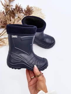 Dětské zateplené holínky model 21644255 modré - Befado