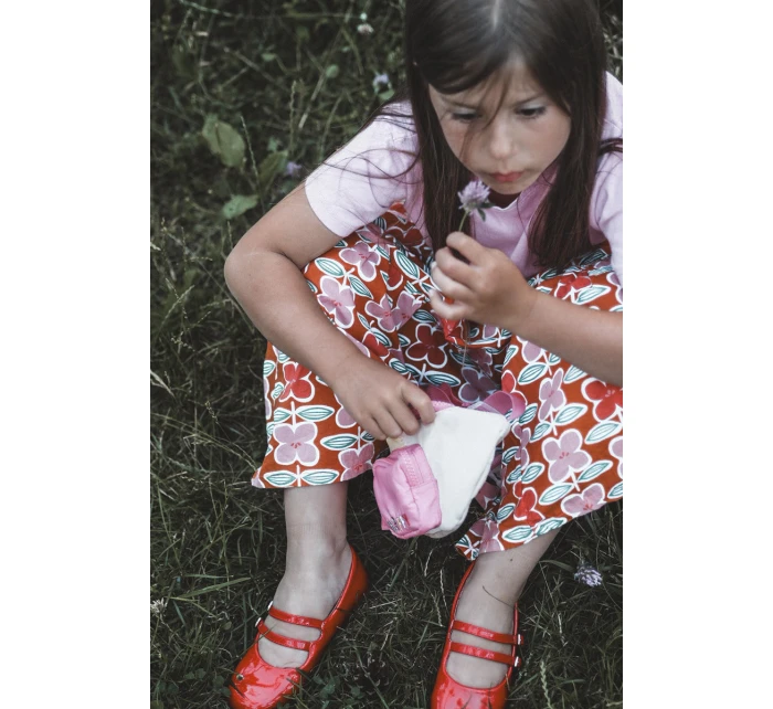 Lakierowane Balerinki Dziecięce Z Paseczkami Czerwone Margenis Lakierowane Balerinki Dziecięce Z Paseczkami Czerwone Margenis