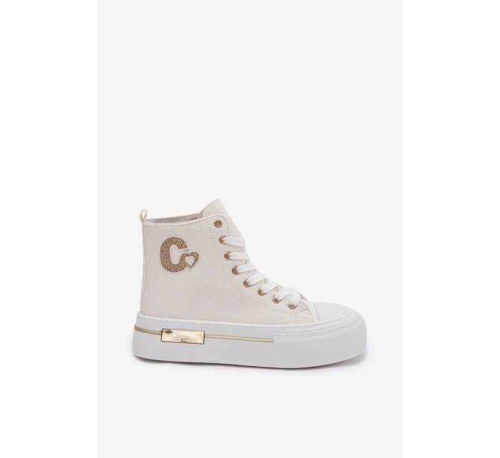 Dámské tenisky na platformě Bílé Meloria