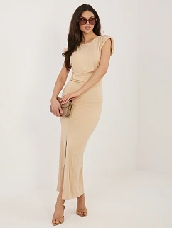 Sukienka IT SK model 22076777 beżowy - FPrice