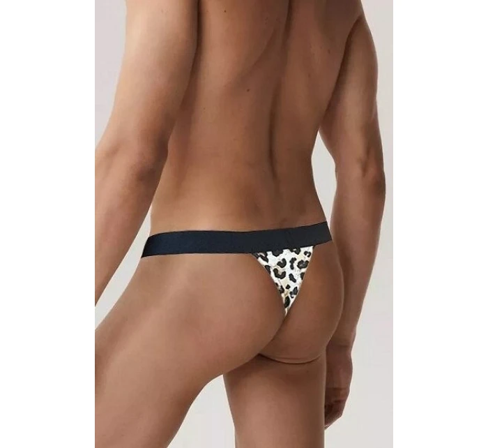 Pánske tangá High Emotion 917/164 Brown and Black - Cornette