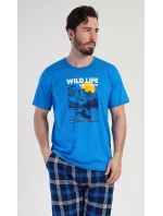 Pánské pyžamo kapri Wild life Pánské pyžamo kapri Wild life