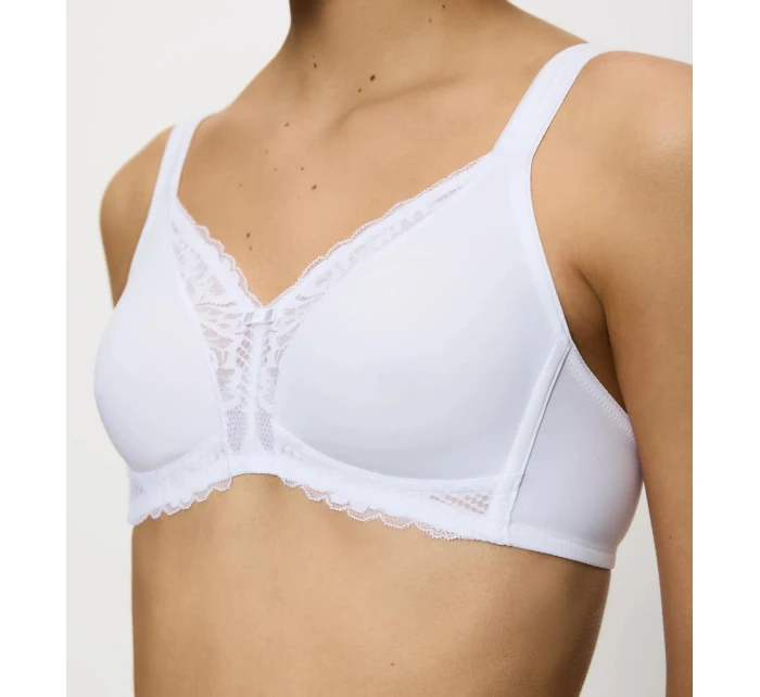 Moderná čipka+bavlna N - BIELA - TRIUMPH BIELA - TRIUMPH Moderná čipka+bavlna N - BIELA - TRIUMPH BIELA - TRIUMPH