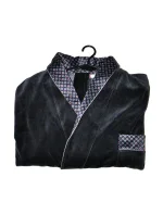 Dlouhý pánský župan model 5773411 - De Lafense