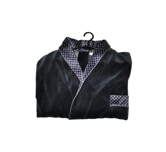 Dlouhý pánský župan model 5773411 - De Lafense