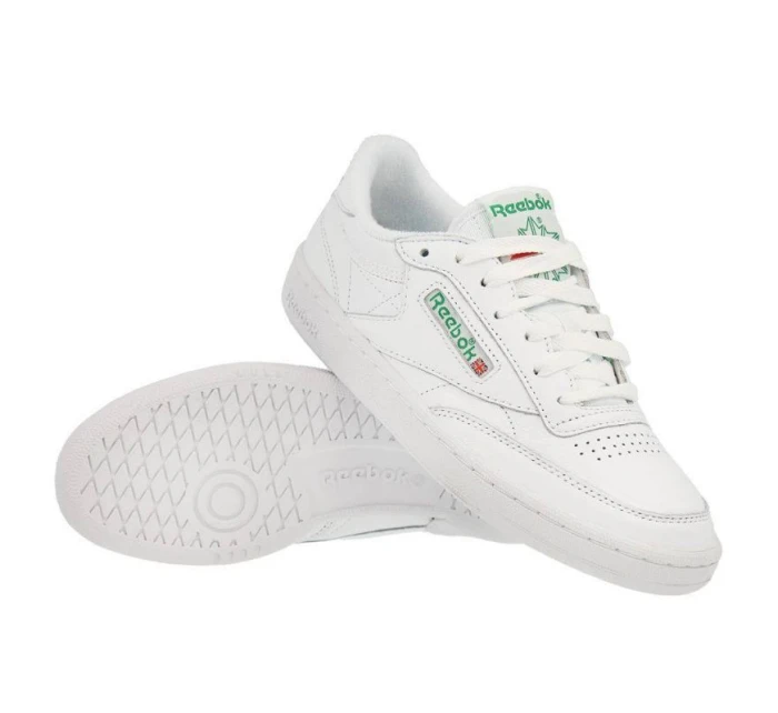 Dámské bílé sportovní boty Club C model 21351398 - Reebok Dámské bílé sportovní boty Club C model 21351398 - Reebok