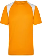Daiber JN 397 Pánske bežecké tričko 02.0397 oranžové/biele Daiber JN 397 Pánske bežecké tričko 02.0397 oranžové/biele