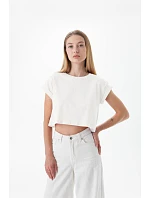 M Dámský crop top 70.00 black model 22514802 - Mantis M Dámský crop top 70.00 black model 22514802 - Mantis