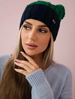 Paris fleecová čiapka K212 zelená+zelená