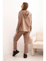 Dámský komplet s lampasem a sportovní fango model 21234227 - K-Fashion