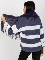 Šál AT SZ 1285.65P tmavo fialová