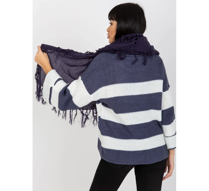 Šál AT SZ 1285.65P tmavo fialová