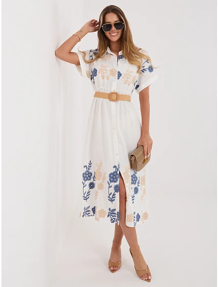 Šaty IR SK 2689 1.88 bielo-modrá