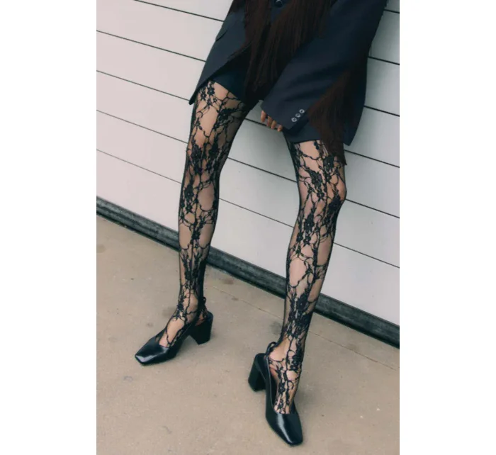 DONATELLA - ČIPKOVANÉ PANČUCHY