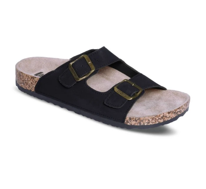 Pánske žabky Lee Cooper na leto Elegant Black (LCW-24-35-2514MC)