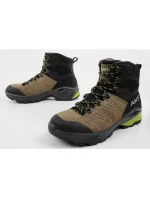 pánská trekingová sportovní obuv model 21940843 Goretex kožená černá zelená - Aku pánská trekingová sportovní obuv model 21940843 Goretex kožená černá zelená - Aku