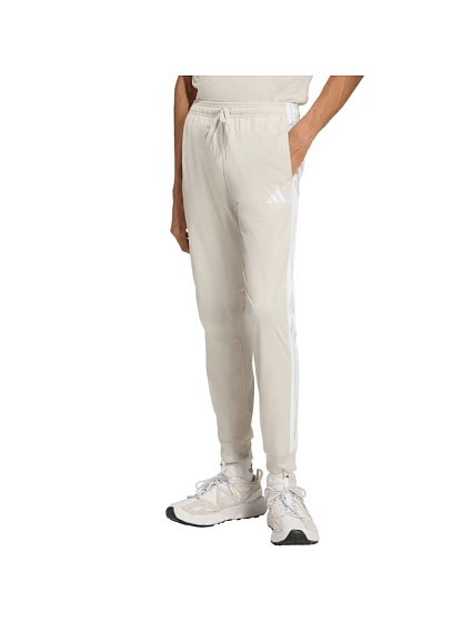 Pánske nohavice adidas 3-Stripes Tricot Regular Tapered Pants beige JY7721