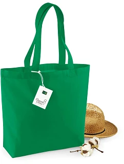 Westford Mill W 180 Taška z organickej bavlny 50.0180 kelly green