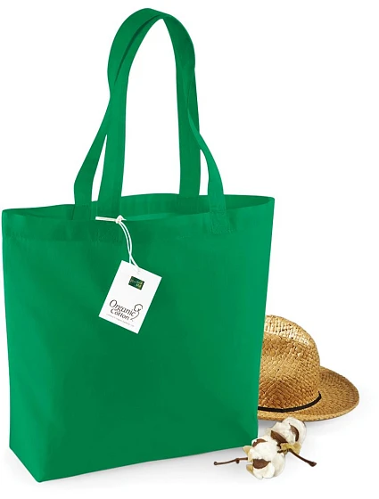 Westford Mill W 180 Taška z organickej bavlny 50.0180 kelly green Westford Mill W 180 Taška z organickej bavlny 50.0180 kelly green