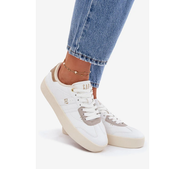 Dámské tenisky GAP BOUDLER GPW6142300070 Bílé Dámské tenisky GAP BOUDLER GPW6142300070 Bílé