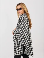 Kabát LK EN 510132.94 čiernobiely