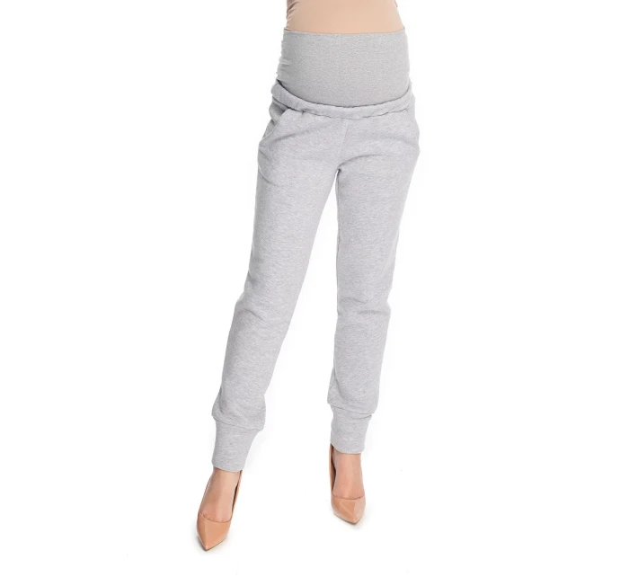 Dámské těhotenské kalhoty model 18318760 Šedá - PeeKaBoo