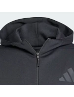 Pánská mikina s kapucí FullZip Black model 22053448 - ADIDAS Pánská mikina s kapucí FullZip Black model 22053448 - ADIDAS