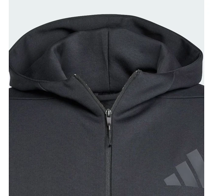 Pánská mikina s kapucí FullZip Black model 22053448 - ADIDAS Pánská mikina s kapucí FullZip Black model 22053448 - ADIDAS