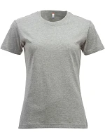 Clique New Classic-T Women Dámske tričko 67.9361 šedá melírovaná
