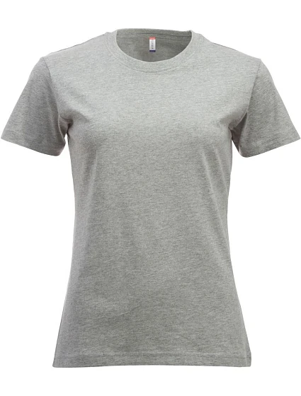Clique New Classic-T Women Dámske tričko 67.9361 šedá melírovaná