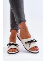 Dámské sandály z eko kůže Big Star model 21653779 Bílé - Big Star Shoes Dámské sandály z eko kůže Big Star model 21653779 Bílé - Big Star Shoes