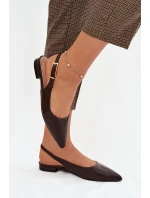 Baletky se zlatým sponkem čokoládové Iverelle