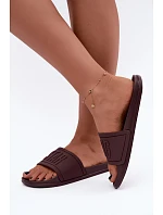 Dámské pantofle Big Star model 22339991 Hnědé - Big Star Shoes Dámské pantofle Big Star model 22339991 Hnědé - Big Star Shoes