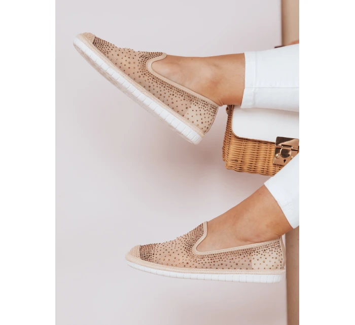 Dámske zlaté espadrilky SHINE FashionStreet ZY0061